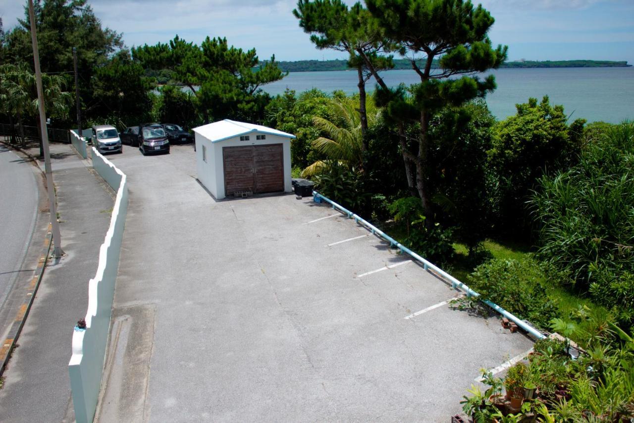 Sunset Beach House Onna Ngoại thất bức ảnh